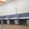 Module Bàn Làm Việc Cụm Kèm Hộc Di Động