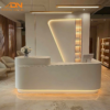 Mẫu quầy lễ tân hiện đại thiết kế đẹp - Nội Thất Đặng Ngọc