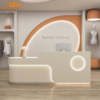Mẫu quầy lễ tân hiện đại thiết kế đẹp - Nội Thất Đặng Ngọc