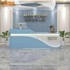 Mẫu quầy lễ tân hiện đại thiết kế đẹp - Nội Thất Đặng Ngọc