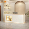 Mẫu quầy lễ tân hiện đại thiết kế đẹp - Nội Thất Đặng Ngọc