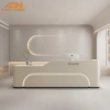 Mẫu quầy lễ tân hiện đại thiết kế đẹp - Nội Thất Đặng Ngọc