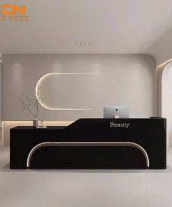 Thiết kế quầy lễ tân Spa đẹp kết hợp đèn LED