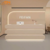 Mẫu quầy lễ tân hiện đại thiết kế đẹp - Nội Thất Đặng Ngọc