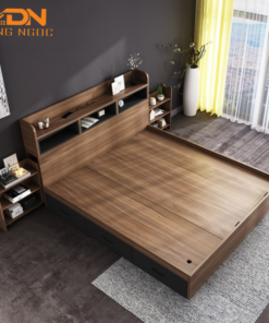 Thiết kế giường ngủ có ngăn kéo thông minh tiết kiệm diện tích