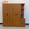 Mẫu tủ quần áo gỗ MDF đẹp hiện đại sang trọng - Nội Thất Đặng Ngọc