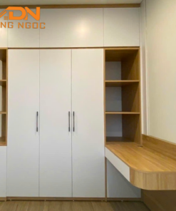 Mẫu tủ quần áo gỗ MDF đẹp hiện đại sang trọng - Nội Thất Đặng Ngọc