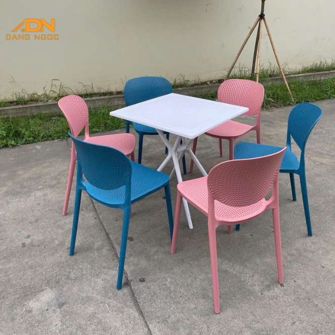 Ghế Nhựa Đúc Cà Phê Loại 1 Giá Rẻ - Ảnh 2